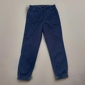 Gap Flex Essential Jogger Pant Mens Size XS Campus Dark Blue Ankle Cuffed